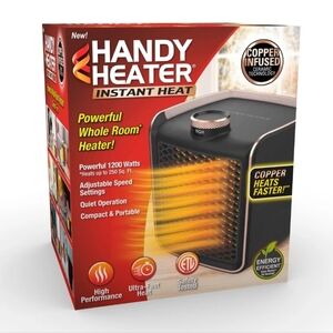 Handy Heater Instant Heat Copper Infused Ceramic Technology